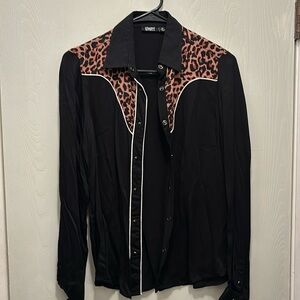 Straight To Hell Button Down Western